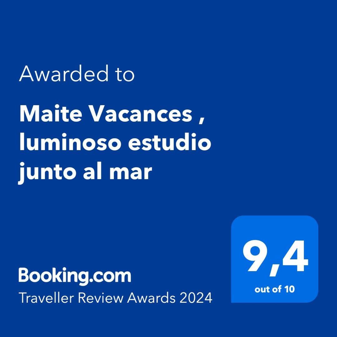 Maite , Luminoso Estudio Junto Al Mar Appartement